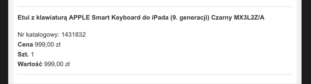 Apple Smart Keyboard (9. gen)