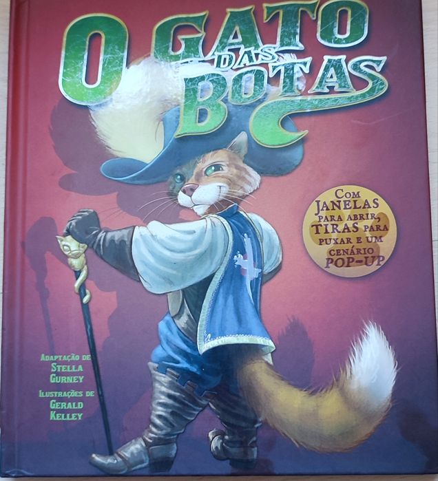 Livro " O gato das botas"