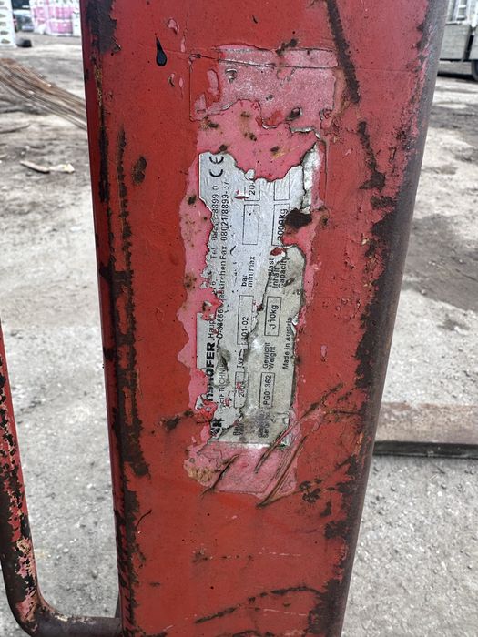 Widły do palet Palfinger rotator HDS