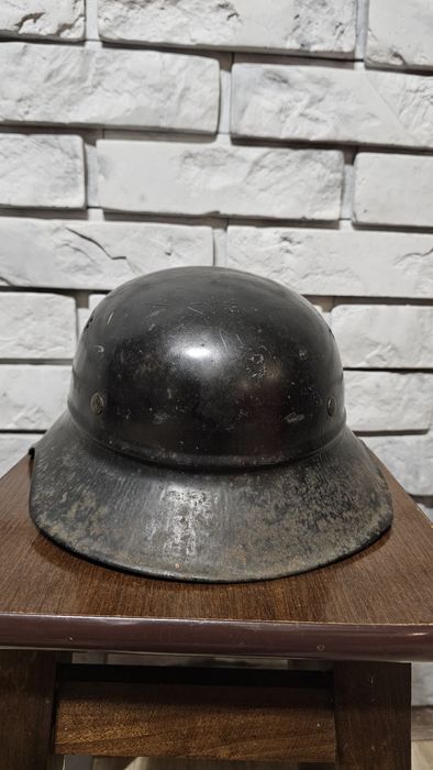 Hełm niemiecki luftschutzu wersja 1 częściowa