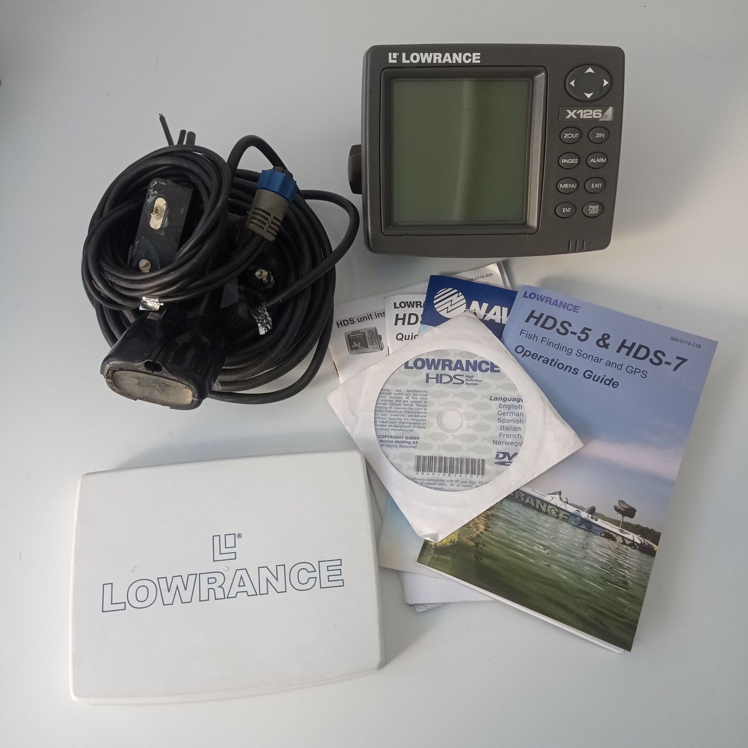 Эхолот lowrance 126