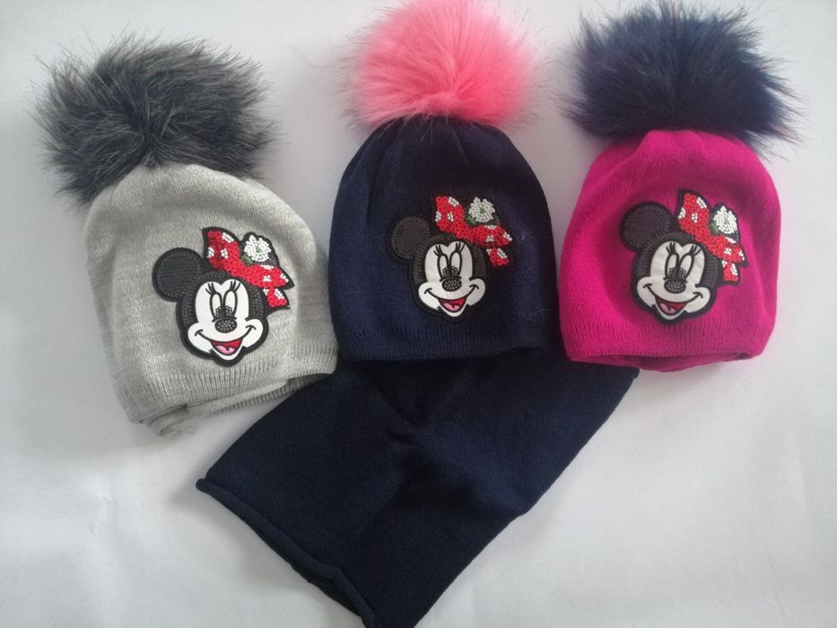 Komplet czapka +komin nowe