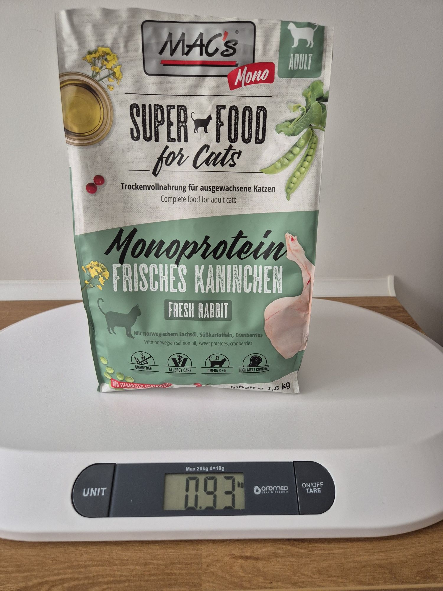 Mac's Monoprotein - sucha karma dla kota