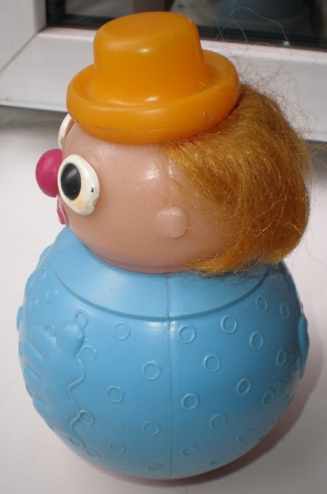 Игрушка Неваляшка Клоун, СССР