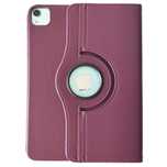 super SKÓRZANE Obracane ETUI do iPAD AIR 4 AIR 5 PRO 11 fioletowy