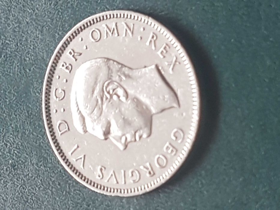 Georgivs vl One Shilling 1948 rok