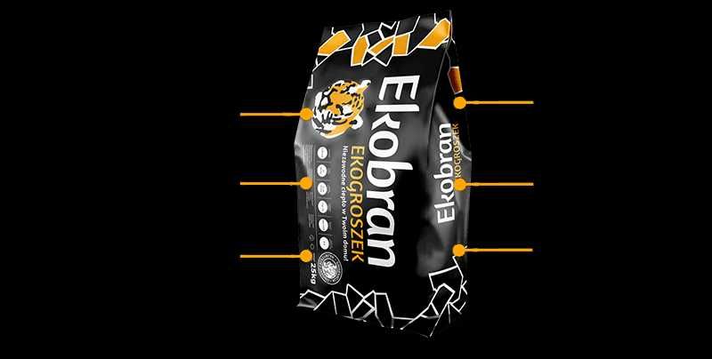 Ekogroszek groszek Ekobran 25-27 MJ workowany 25kg
