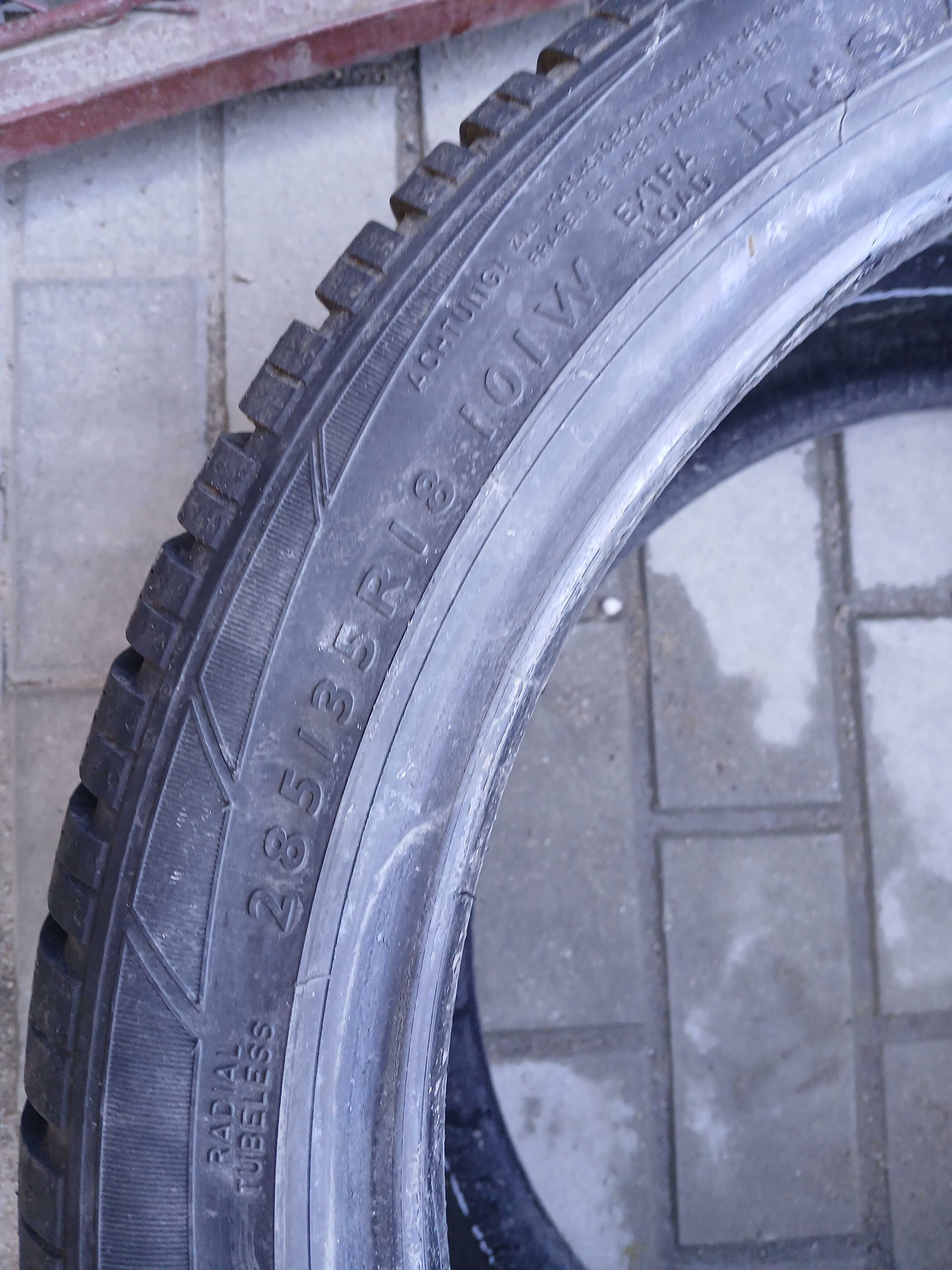 1x opona 285/35 R18 Dunlop Sp Winter Sport 3d R01 2017r Gwarancja