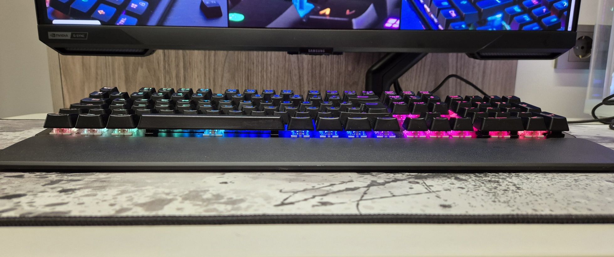 Ігрова дротова механічна клавіатура The G-lab Keyz-Rubidium