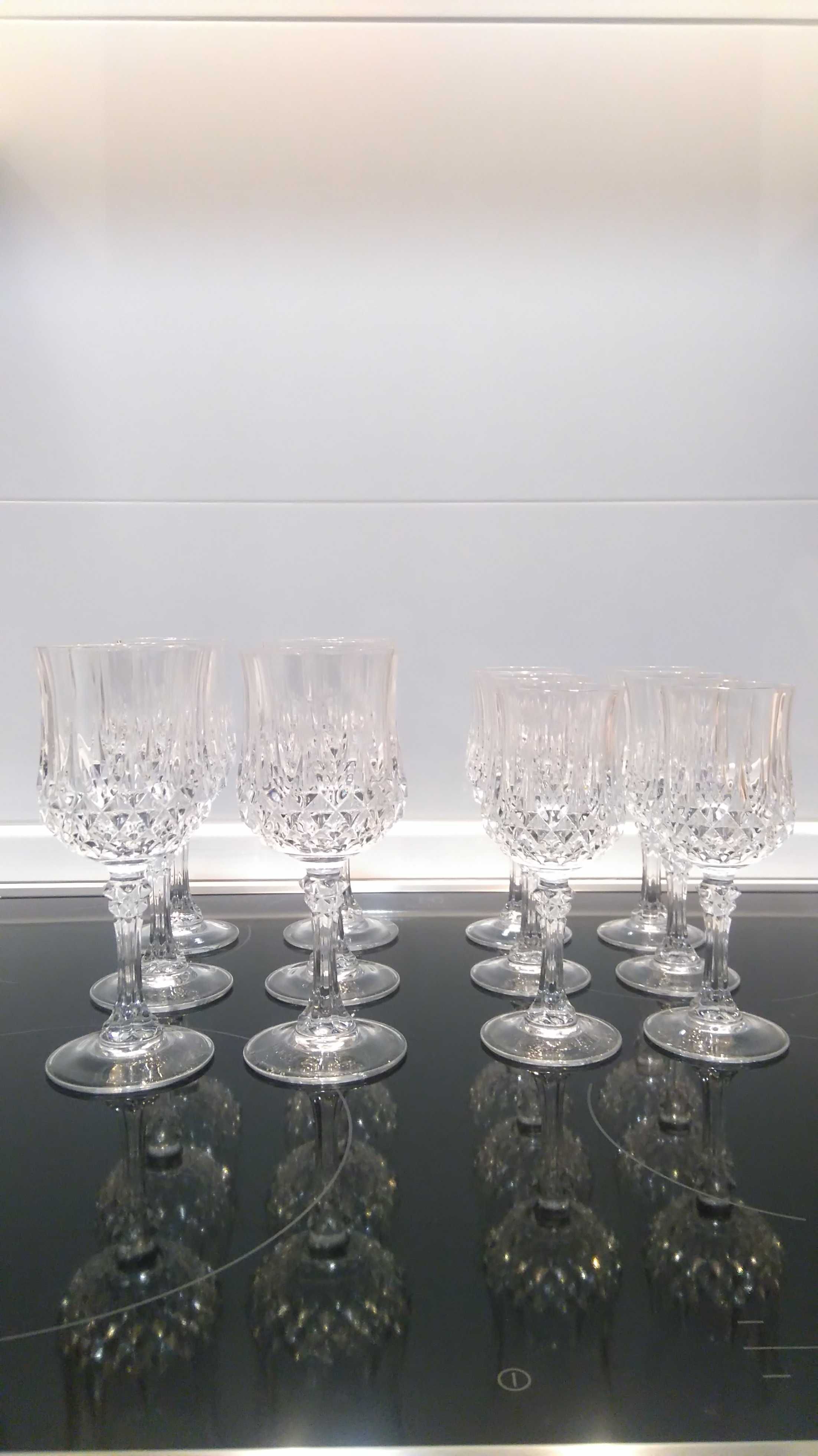 Kieliszki kryształ francuski Cristal D'Arques komplet 41 szt.