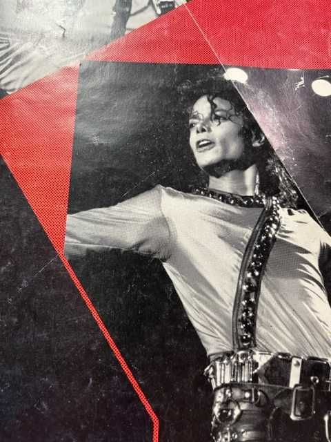 Poster antigo de Michael Jackson