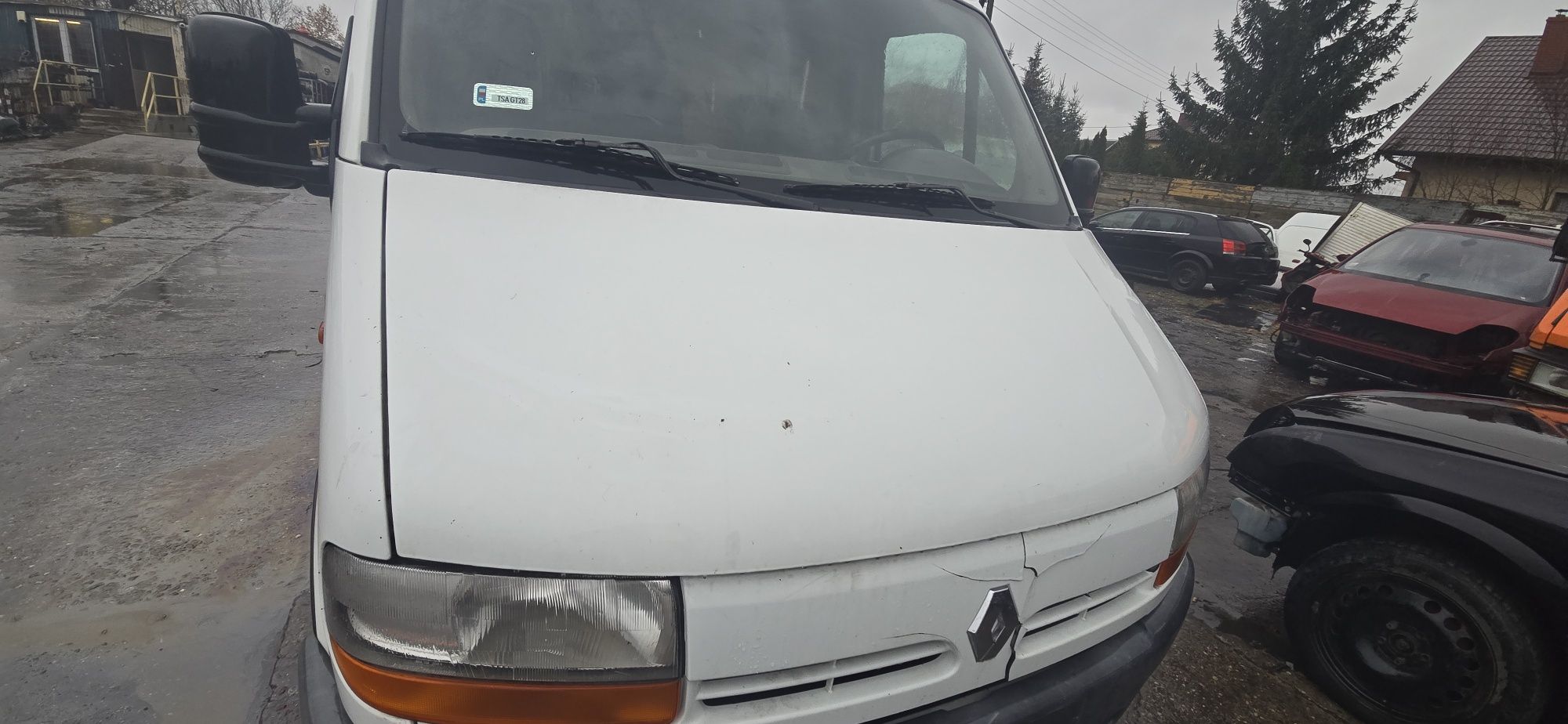 Maska błotnik zderzak oś deska Renault Master 2,2 części
