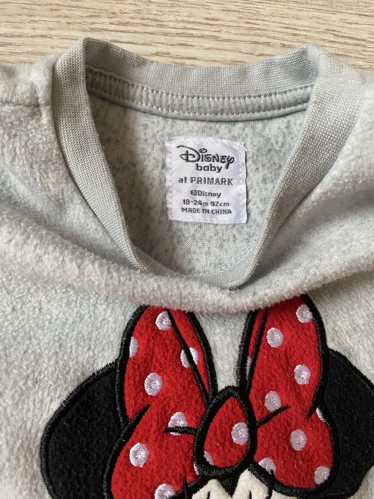 Флісова піжама Primark 92р. 18-24м. на дівчинку Minnie Mouse