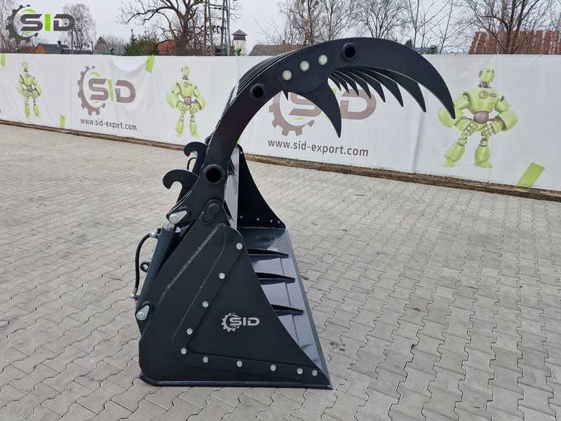Łyżko krokodyl ząb palony XL 2,2 m, 1,67 m3 SID