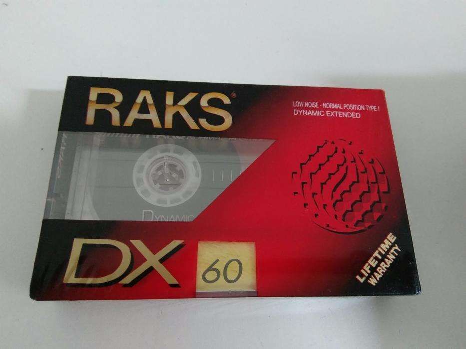 Cassete Racks Audio X60 - 10 unidades\
