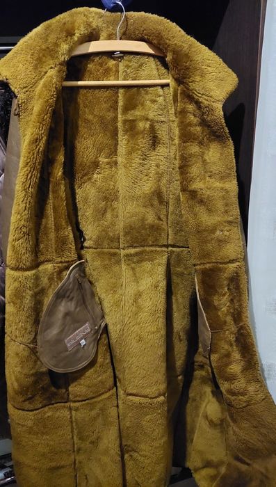 Полушубок, шуба из овчины, дубленка