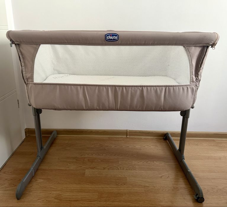 Łóżeczko Chicco Next2me + materac Rucken