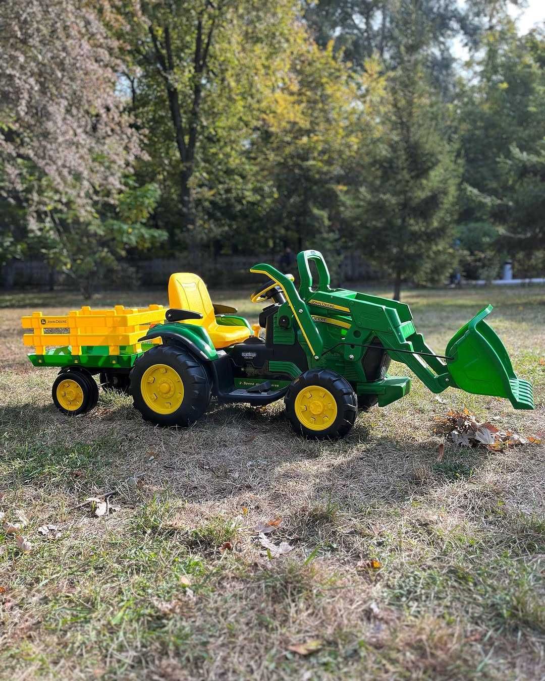 NOWE! Traktorki JOHN DEERE Peg perego dla dzieci. 12V na akumulator