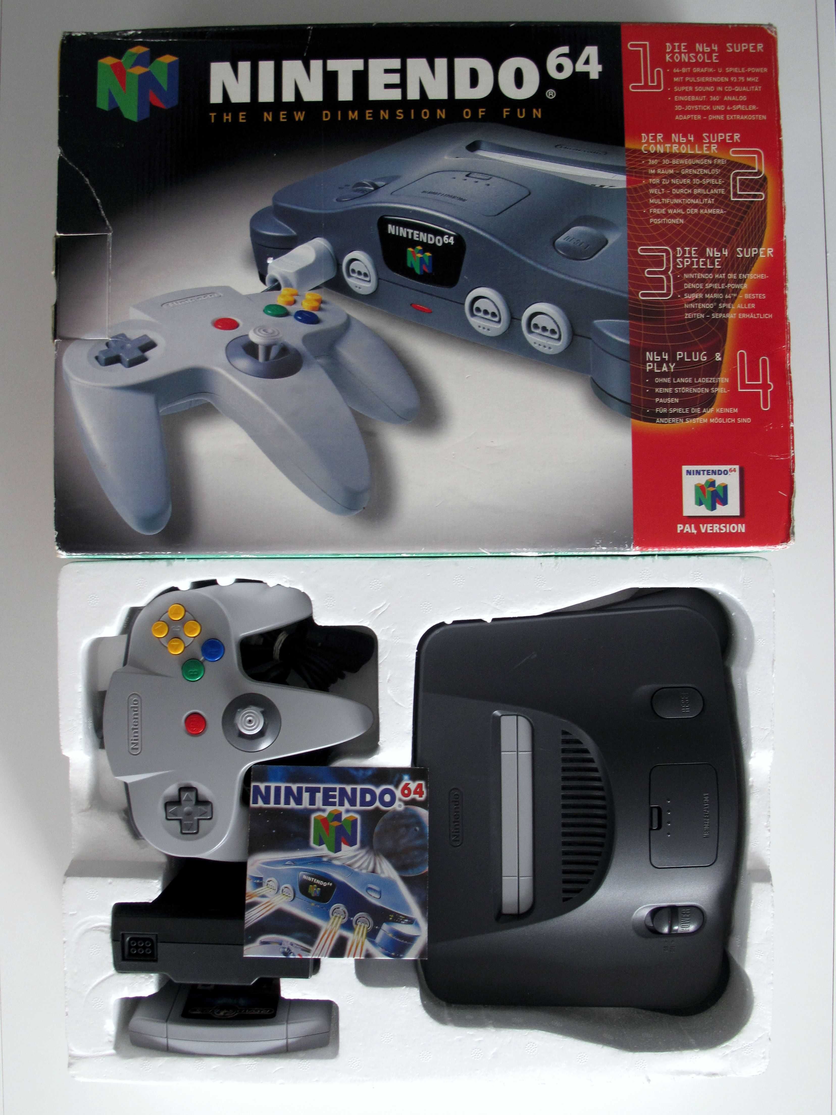 Konsola Nintendo 64 / N64 + Gra: Roadsters - PAL