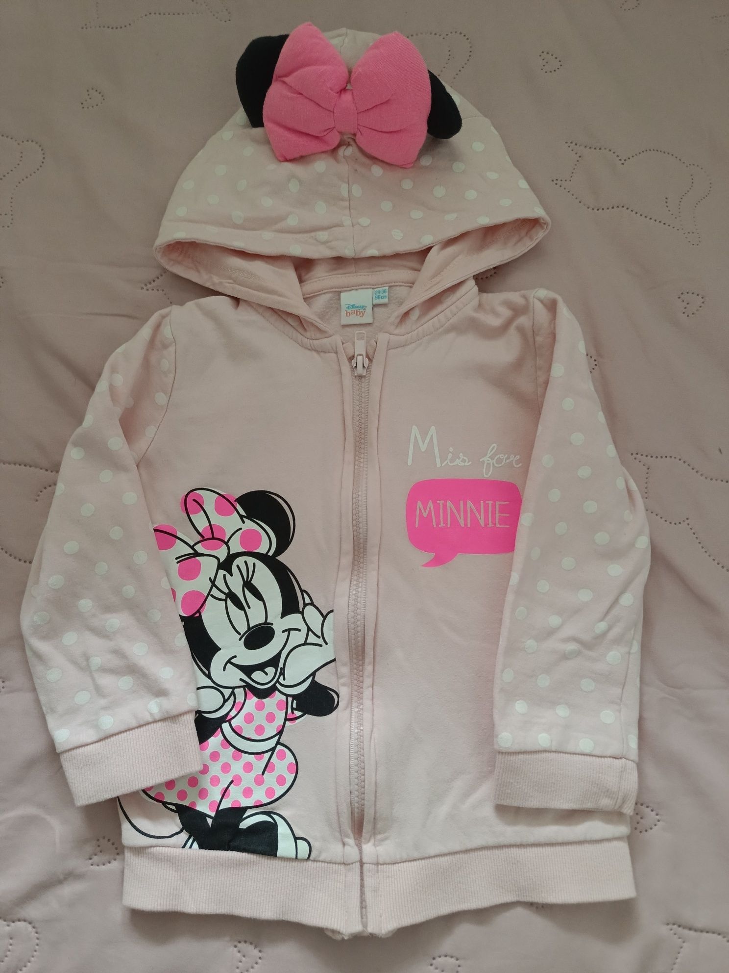 Bluza 98 104 myszka Minnie rozpinana