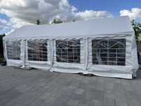 Namiot imprezowy, handlowy, ogrodowy eventowy 4x8 m (faktura)