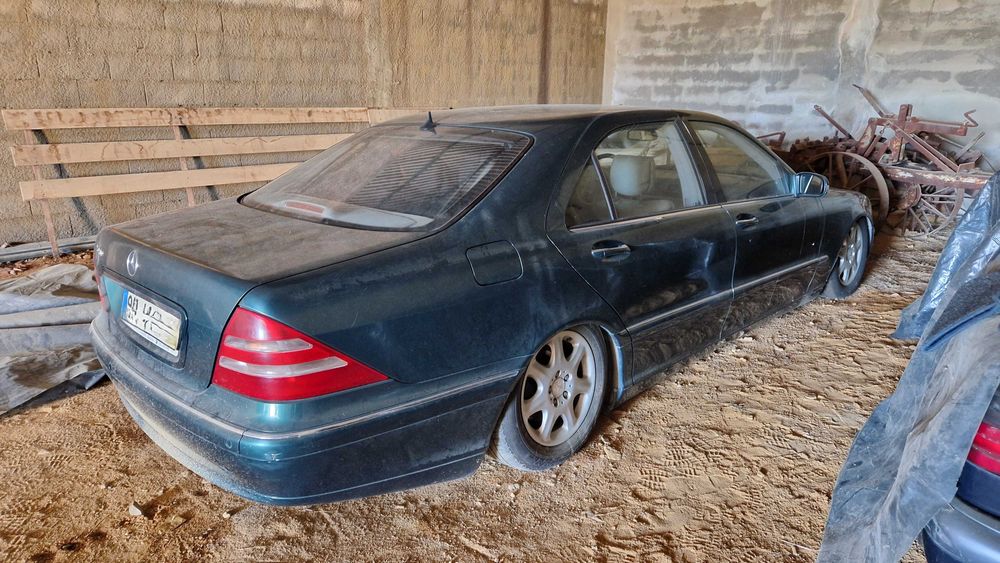 Mercedes S320 de 1999 — 1 dono, para restauro