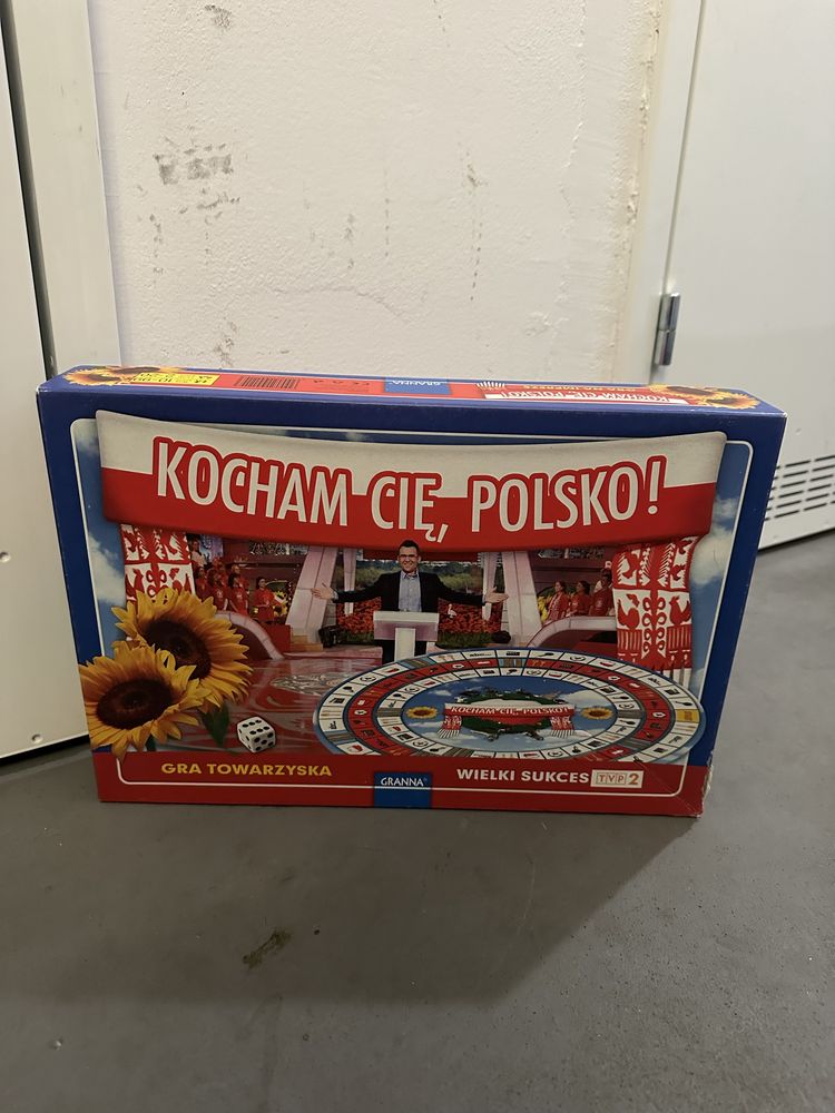 Gra Planszowa Kocham cię Polsko