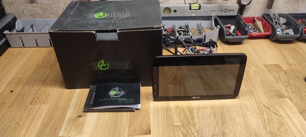 Radio Android Radical Audio R-D111 , 10.1" 1din 2din DSP hi end