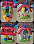 Zabawka edukacyjna. Domek sorter interaktywny Chatka Smily Play