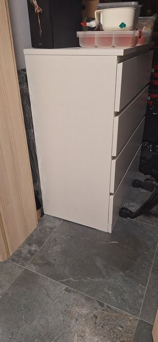 Malm komoda 4 szuflady