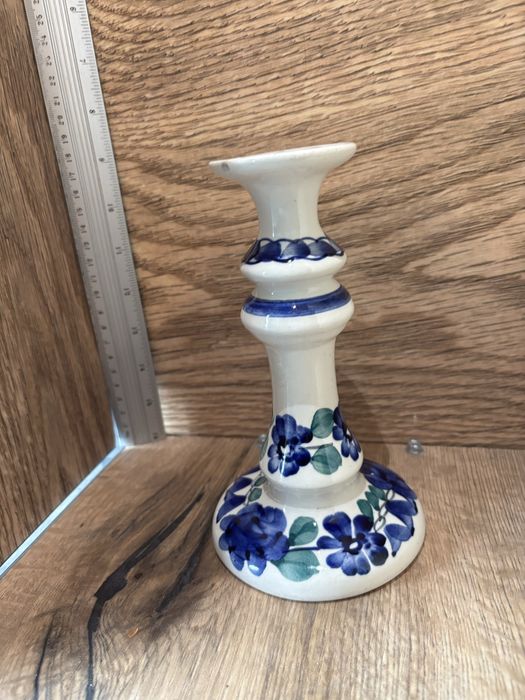 Świecznik - Wocławek - fajans