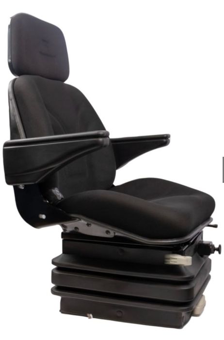Assento de trator preto pneumático