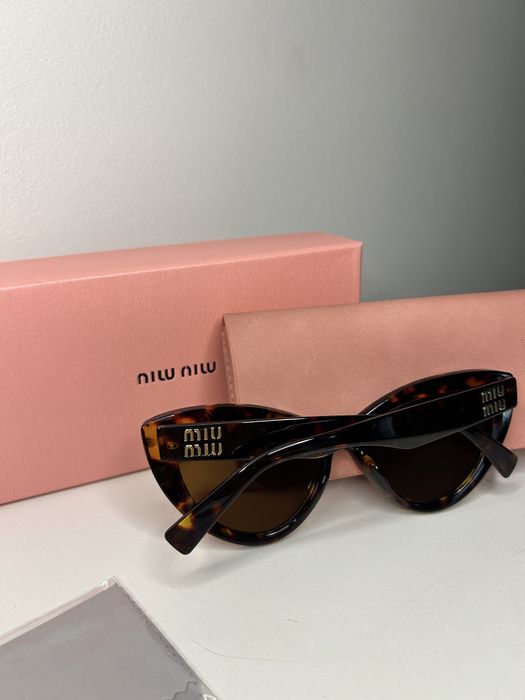 Okulary przeciwsłoneczne „miu miu” panterka