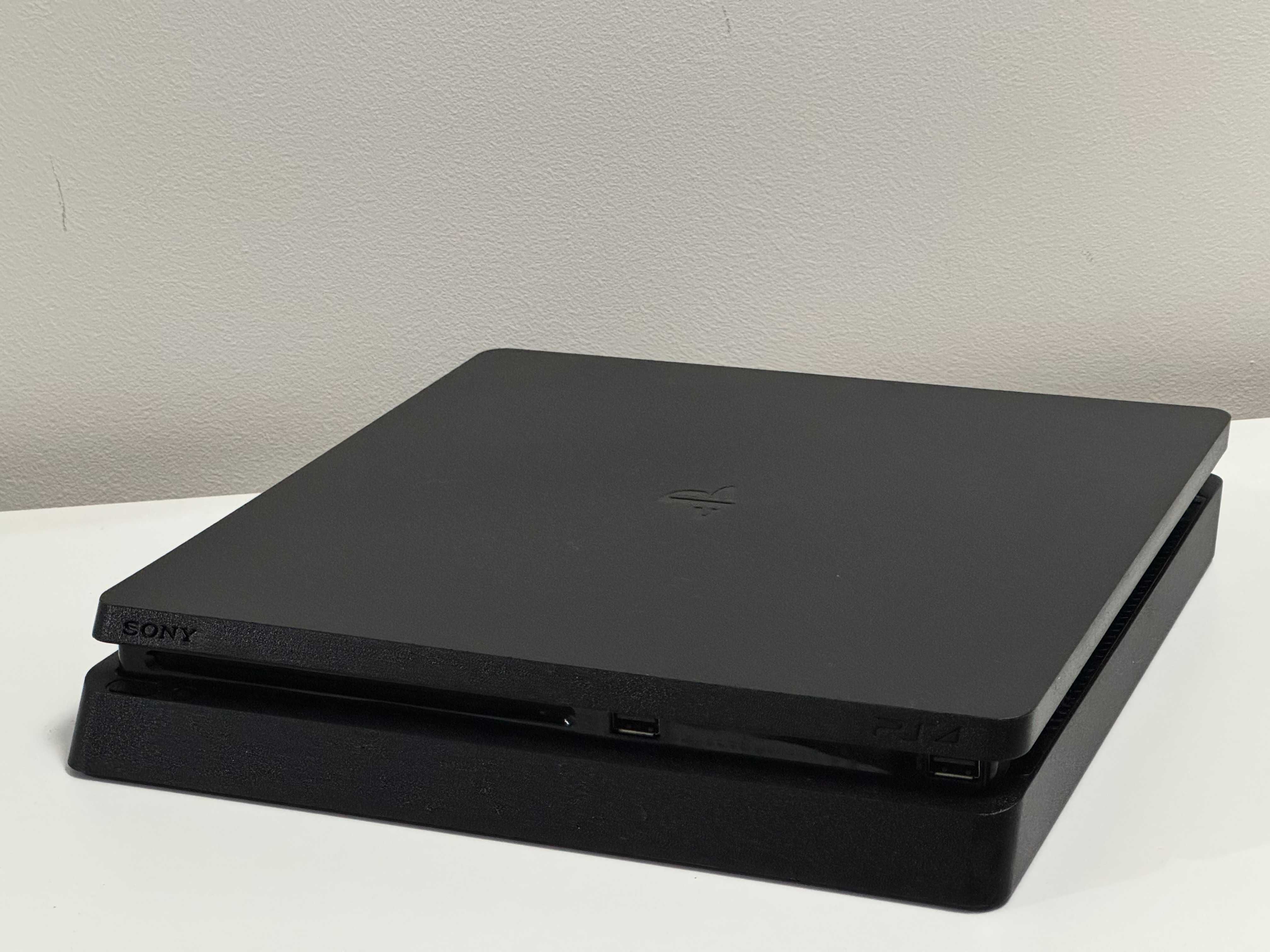 Konsola PS4 Slim Playstation 4 500GB, pad, kable, komplet, GWARANCJA!