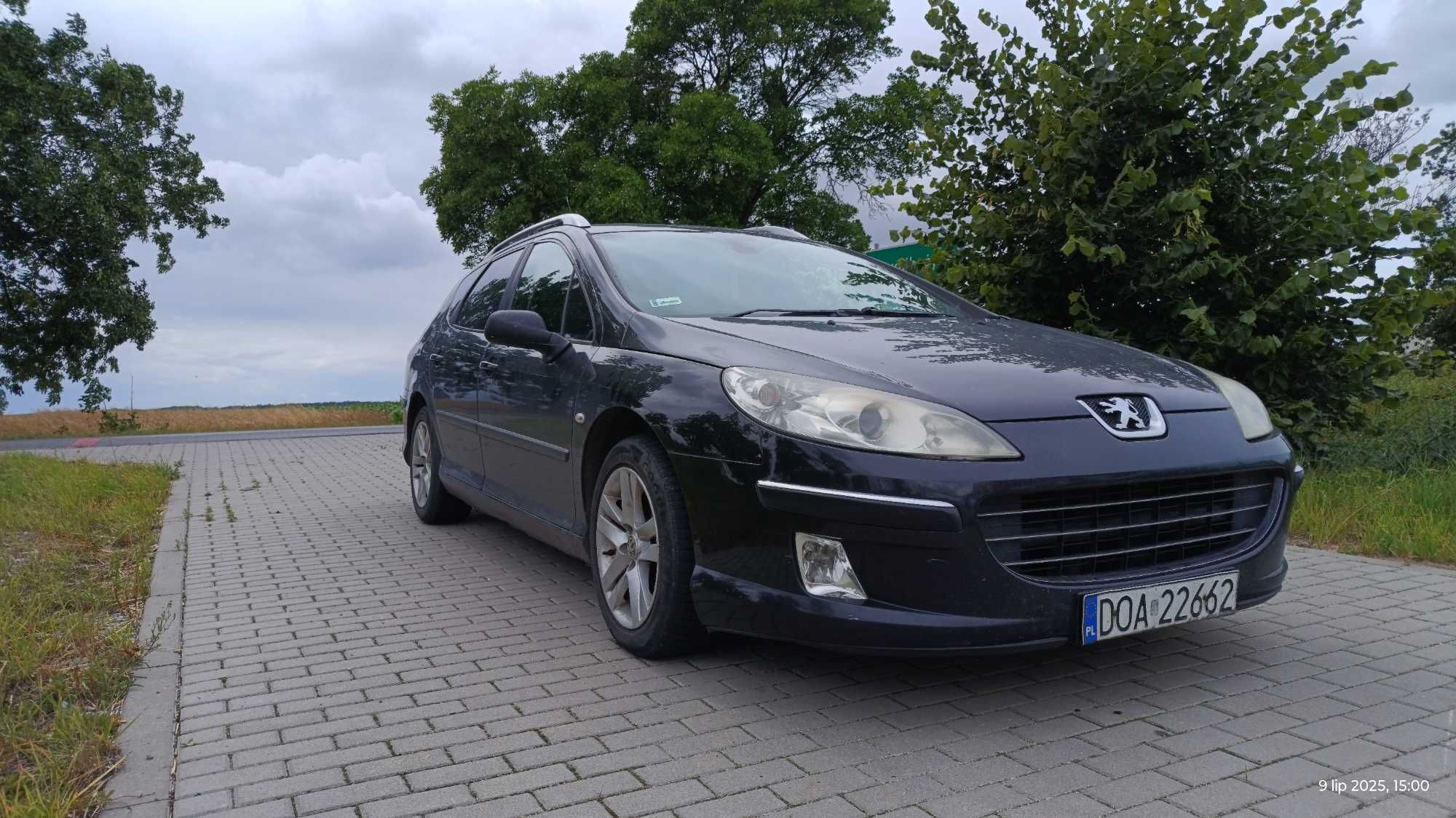 Peugeot 407 1.6 HDi SW 2011r. 300 000 przebiegu