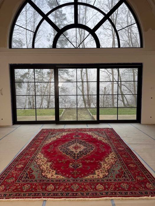 Nowy VINTAGE Dywan Wełniany Perski Iran Keshan 390x290 galeria 18 tyś