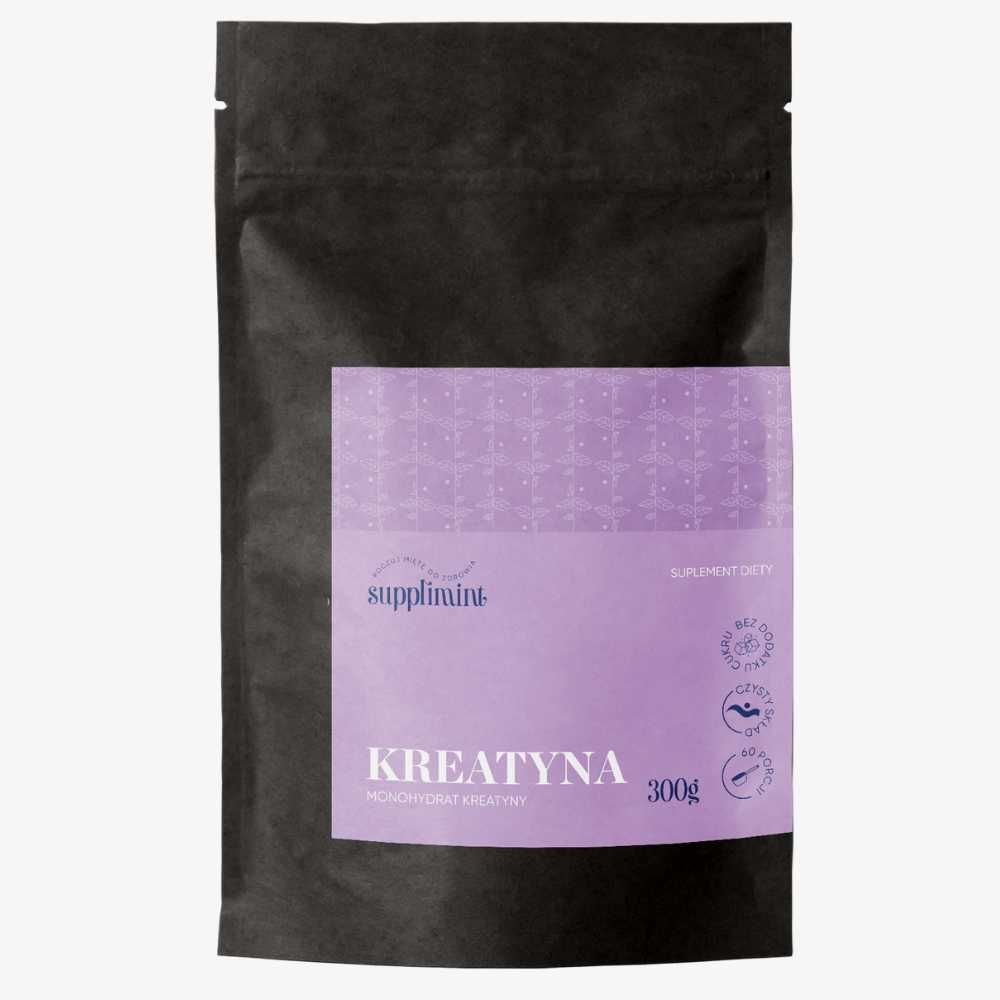 Supplimint monohydrat kreatyny 300g czarna porzeczka