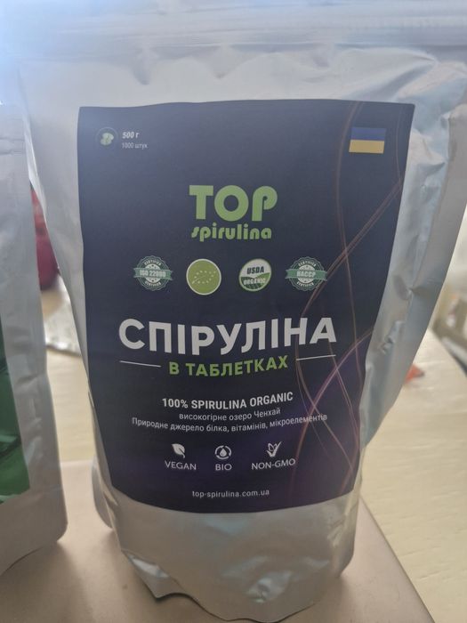 Спіруліна і хлорела фірми Top spirulina