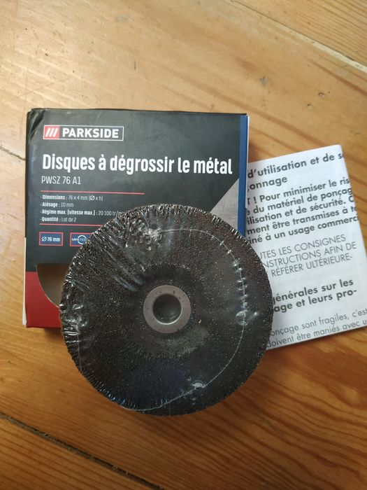 Диски шліфувальні по металу Park side Німеччина