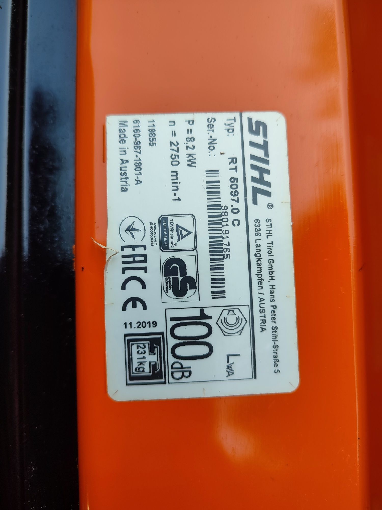 Traktorek kosiarka Stihl RT5097 Briggs 15,5 z koszem hydro jak nowy