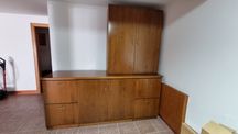 Conjunto de 2 móveis em Pinho