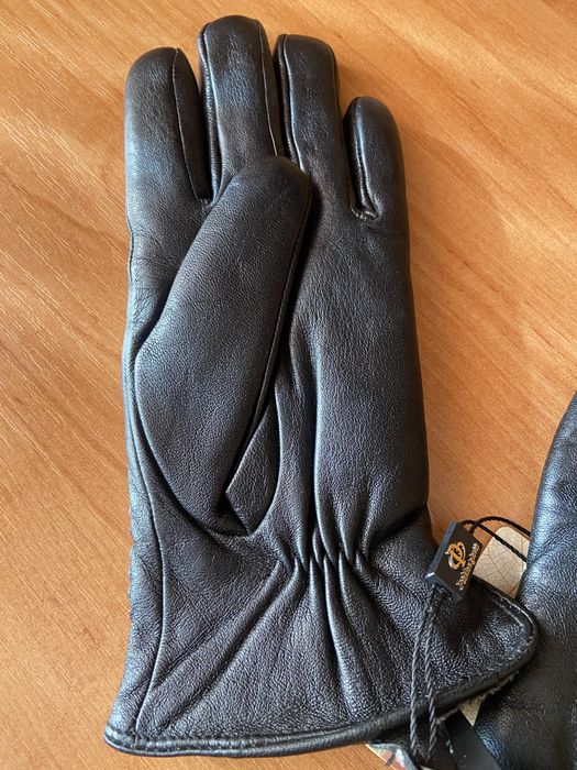 Перчатки женские кожа