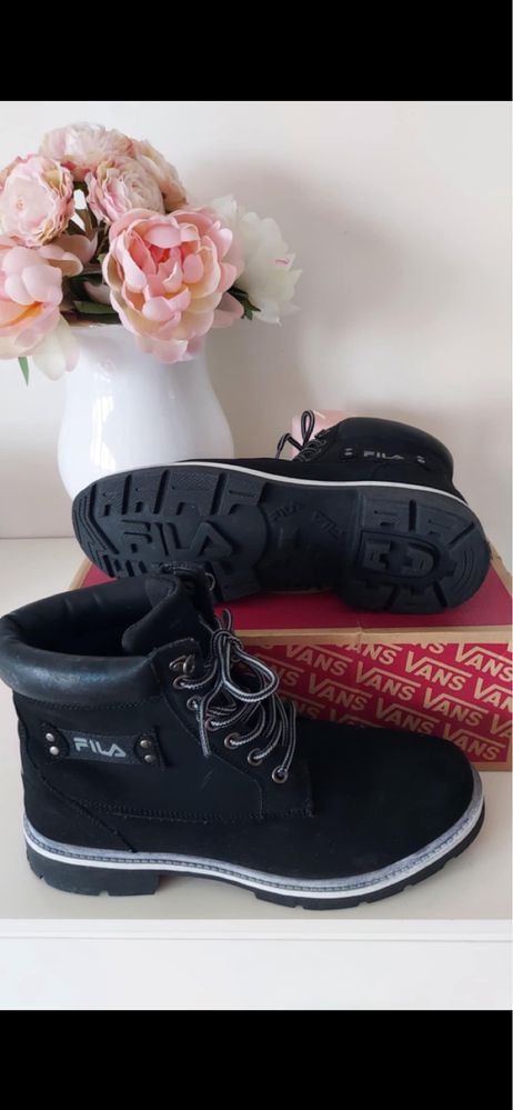 Fila buty trapery czarne