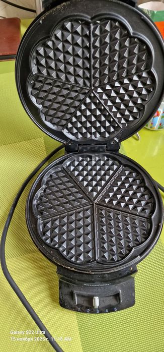 Вафельница silver crest для бельгийских венских вафель