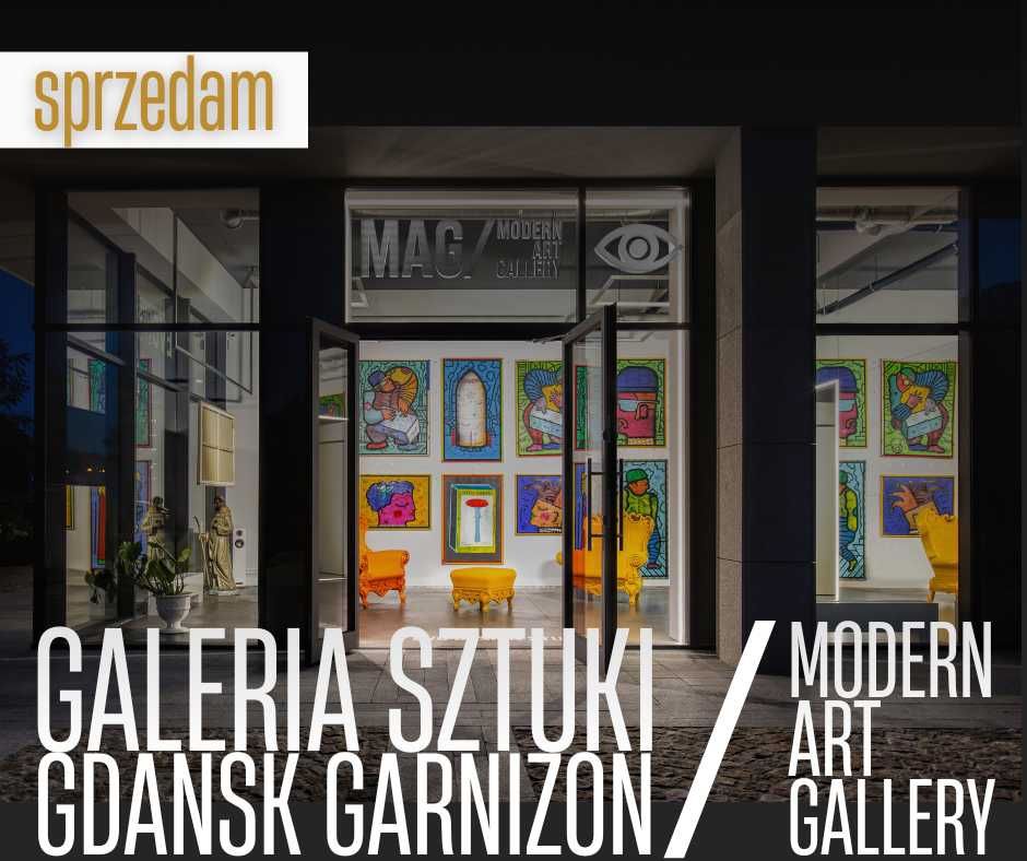 Funkcjonująca galeria sztuki w prestiżowej dzielnicy Gdańska