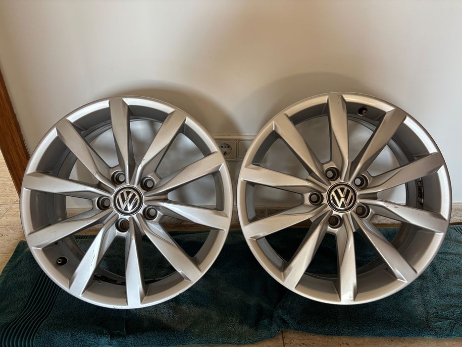 2 jantes VW 5x112 de 17’’