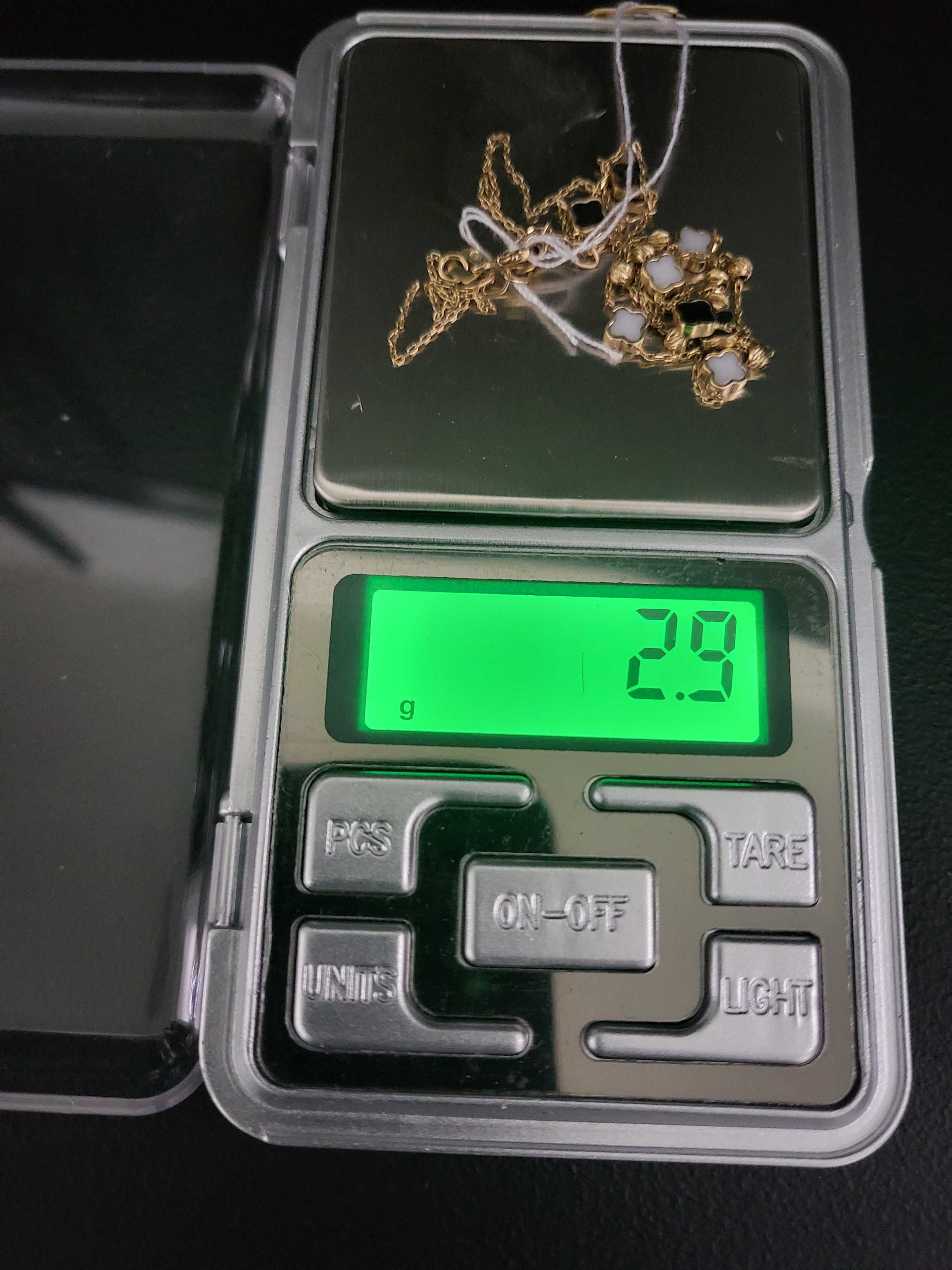 złoty łańcuszek, naszyjnik 585