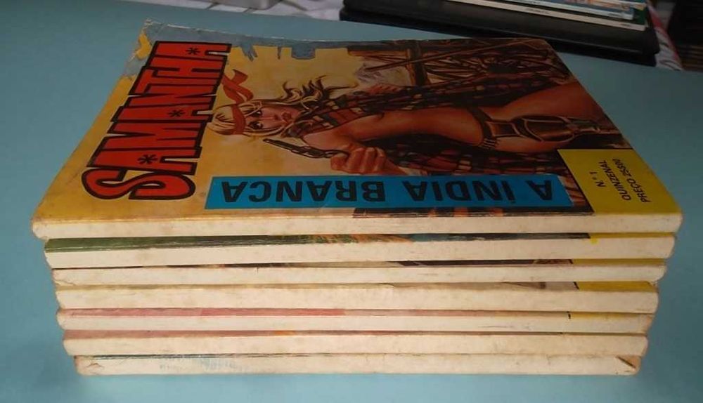 Coleção "SAMANTHA" , BD erótica para adultos, anos 70