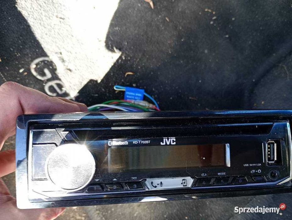 Okazja bluetooth radio JVC KD-T703BT jak nowe