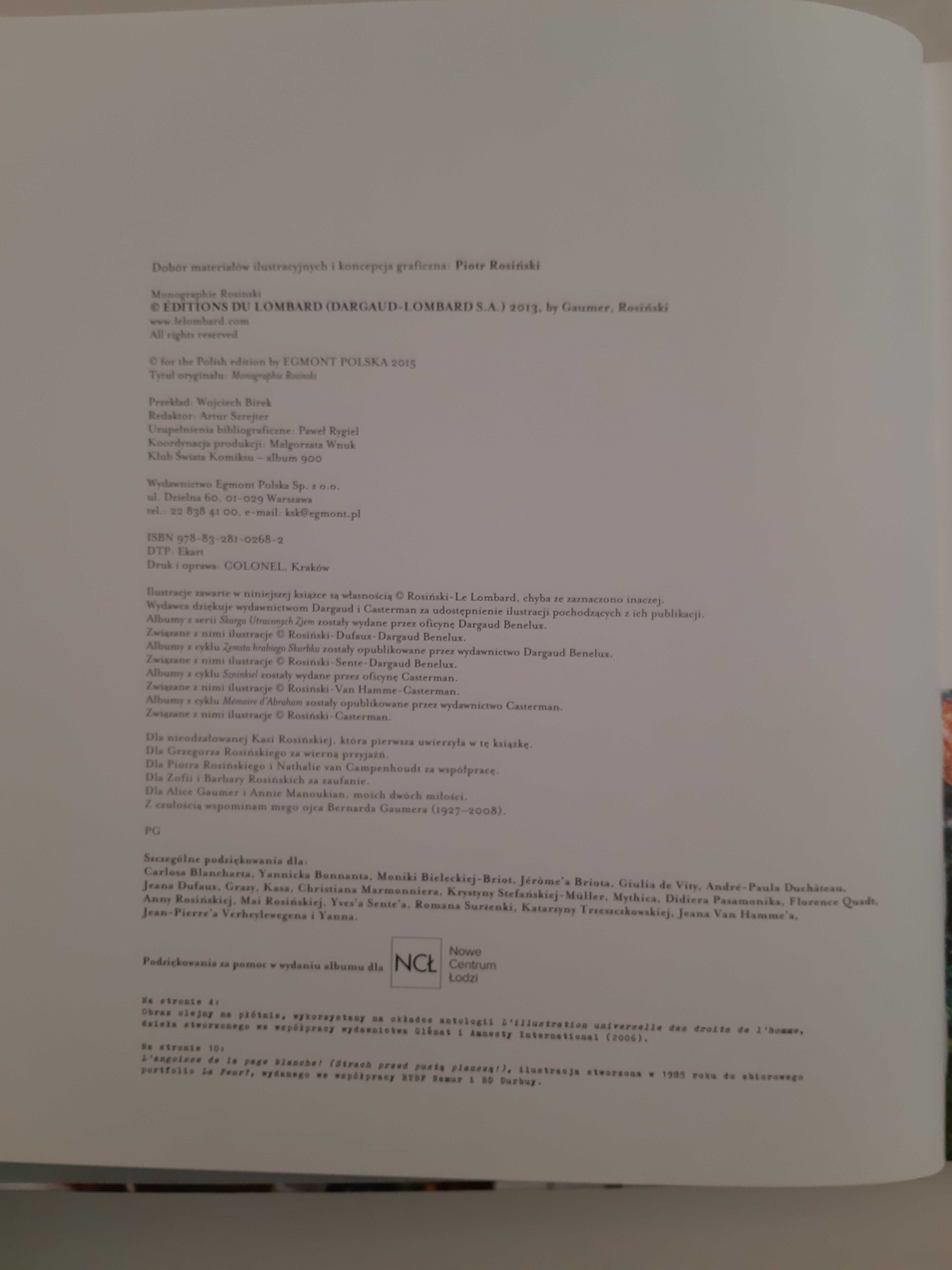 Grzegorz Rosiński. Monografia – Patrick Gaumer, Piotr Rosiński